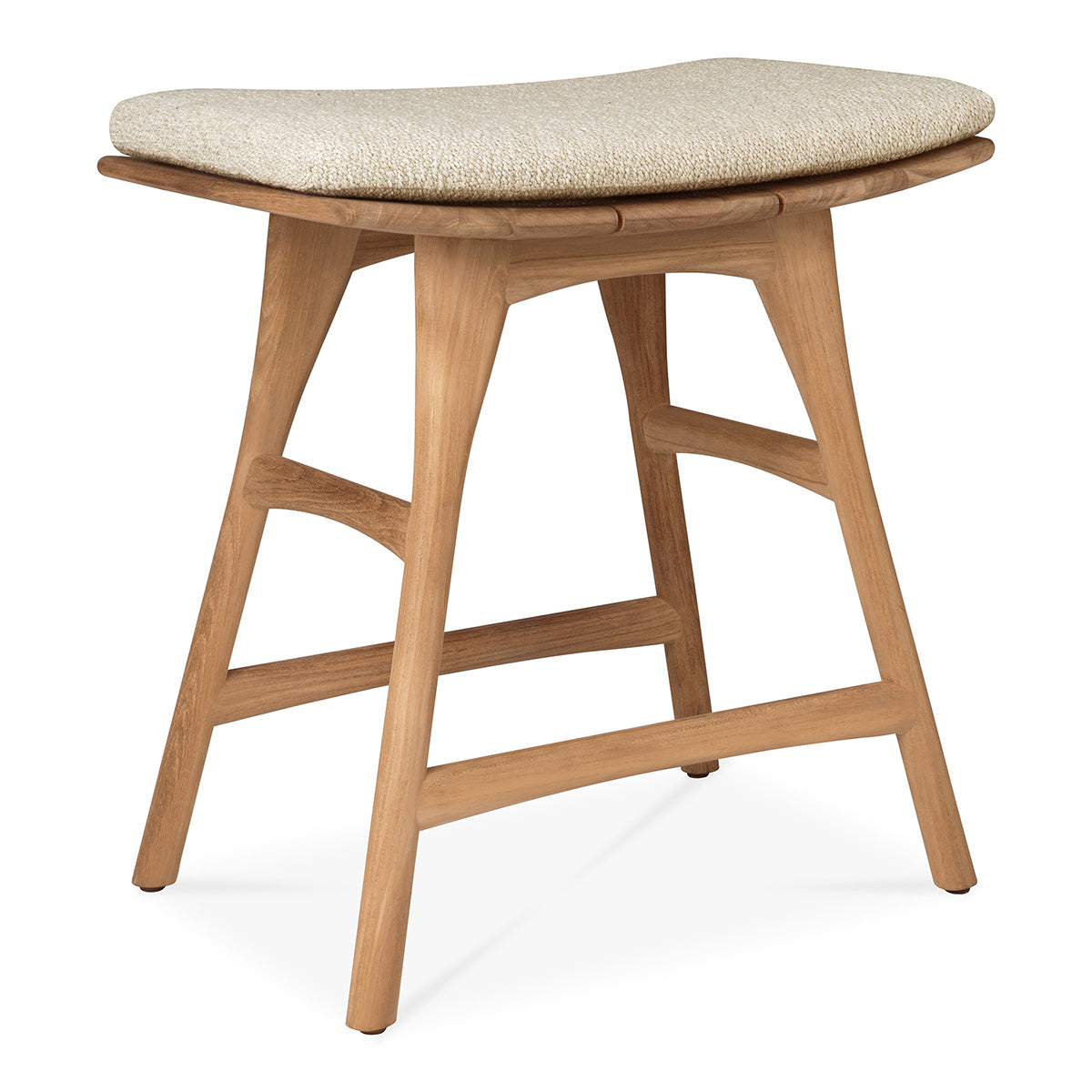 Osso Outdoor Fabric Dining Stool (Natural)