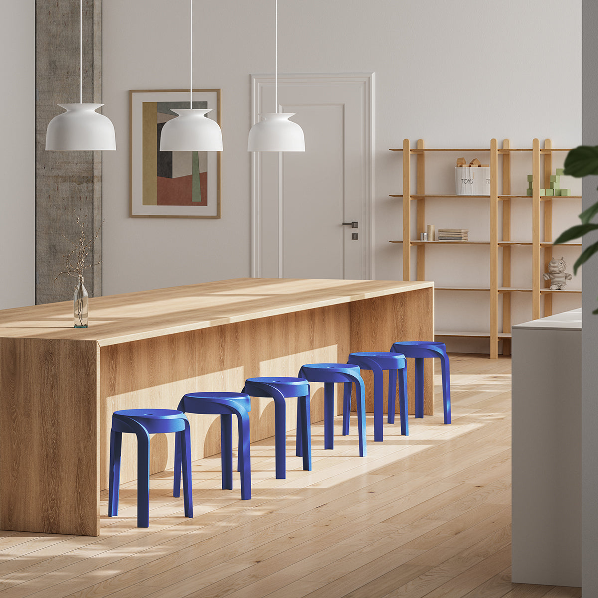 Whirl Stacking Stool