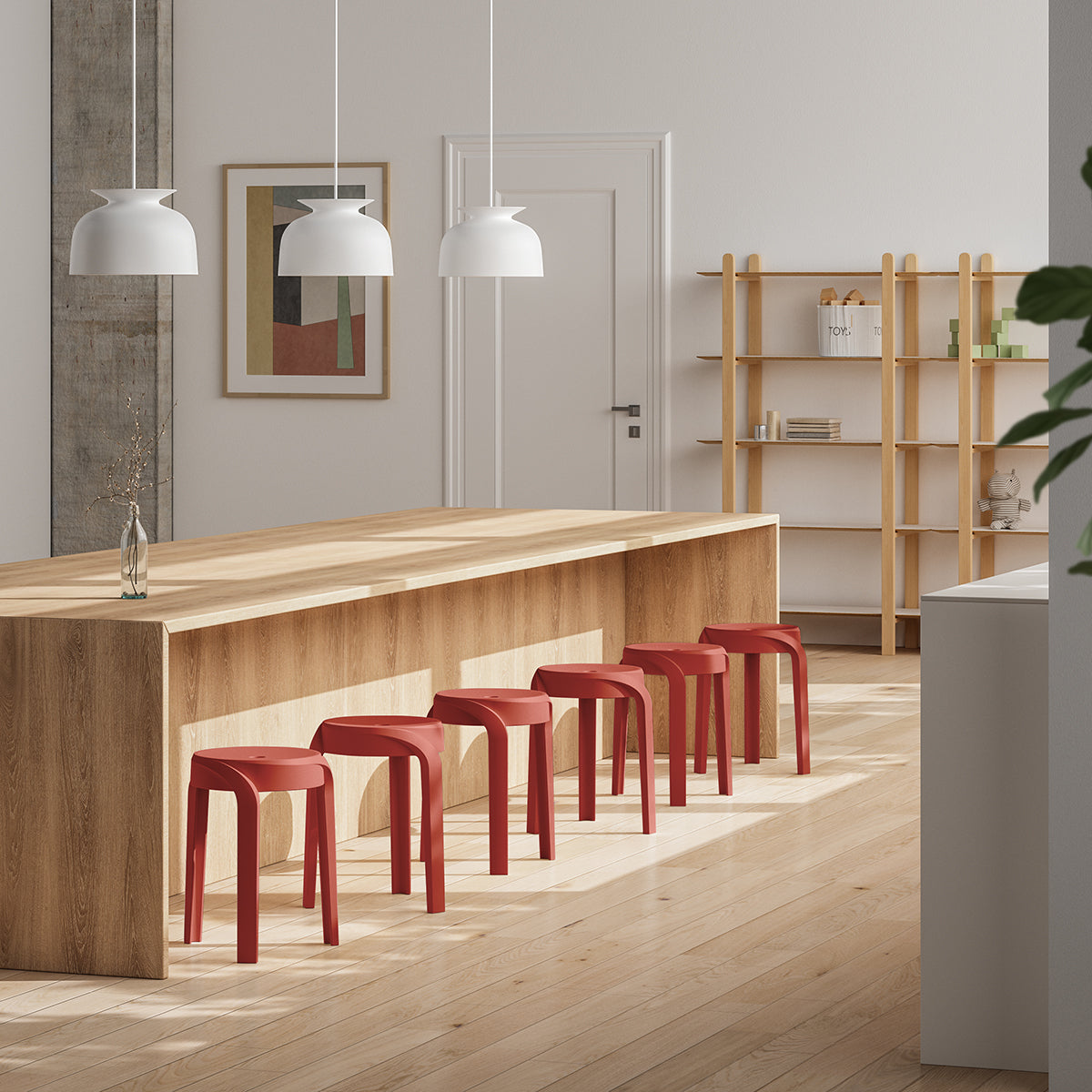 Whirl Stacking Stool