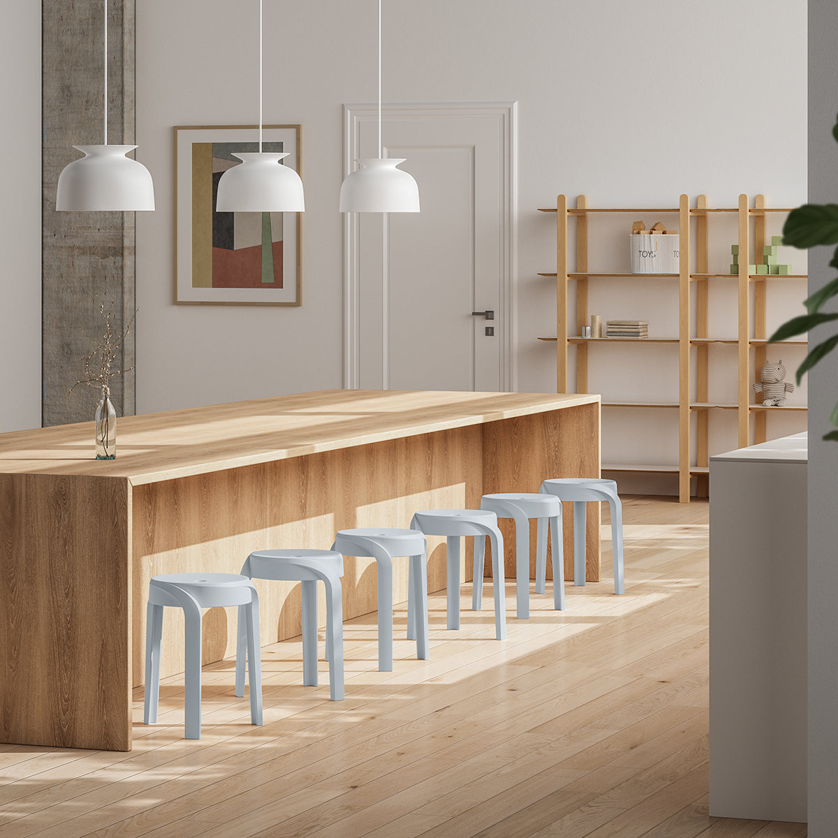 Whirl Stacking Stool