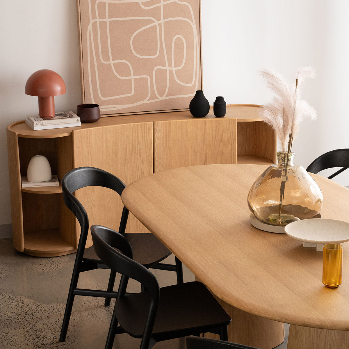 Malakai Curved Buffet