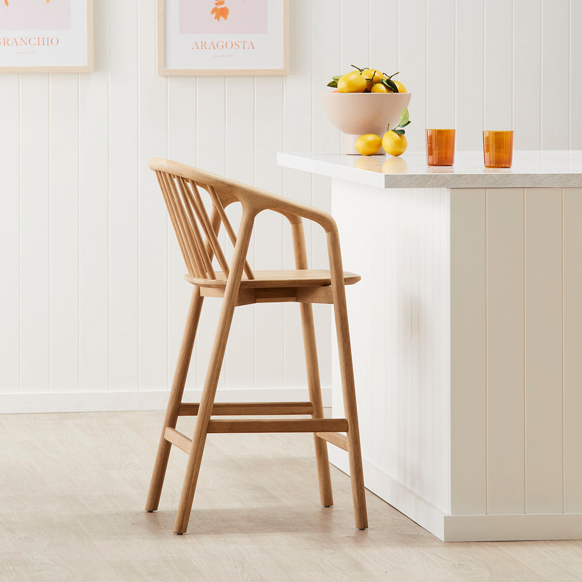 Lake Timber Bar Stool