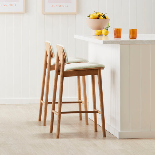 Lando Fabric Bar Stool