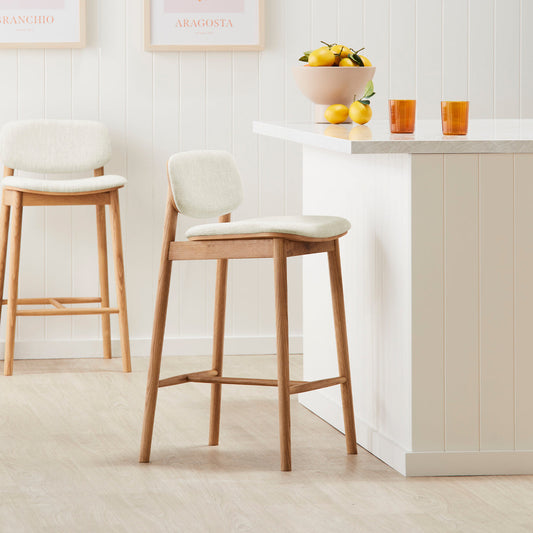 Lando Fabric Bar Stool