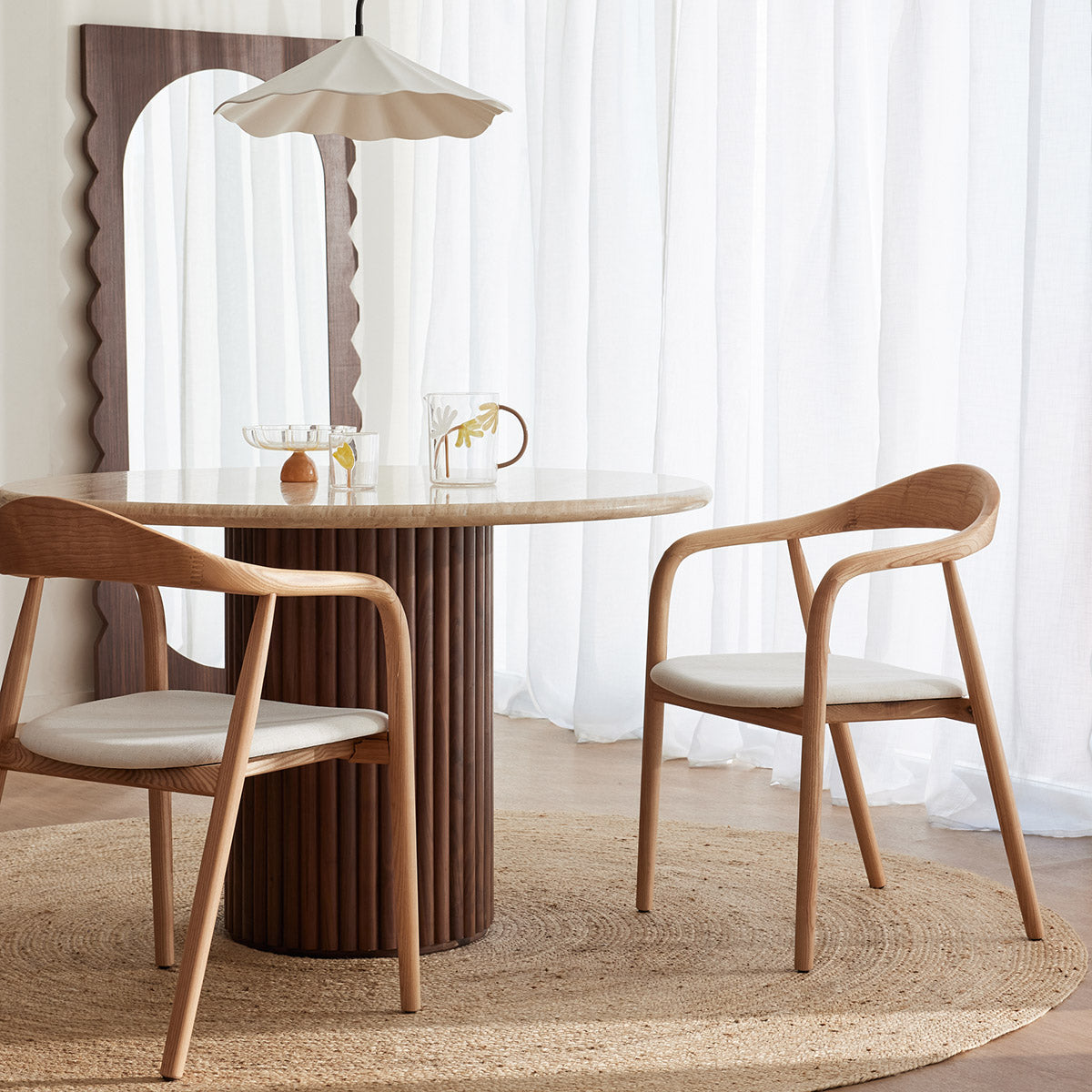 Noris Fabric Dining Chair