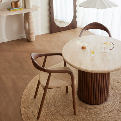 Cosmos Travertine Dining Table