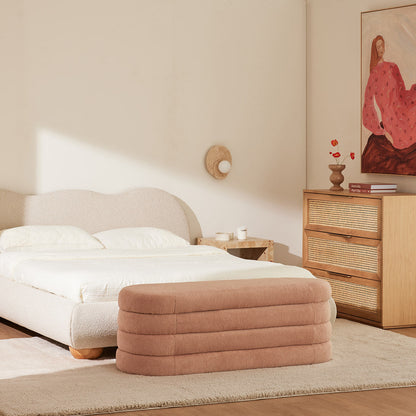 Mecca Oval Storage Ottoman