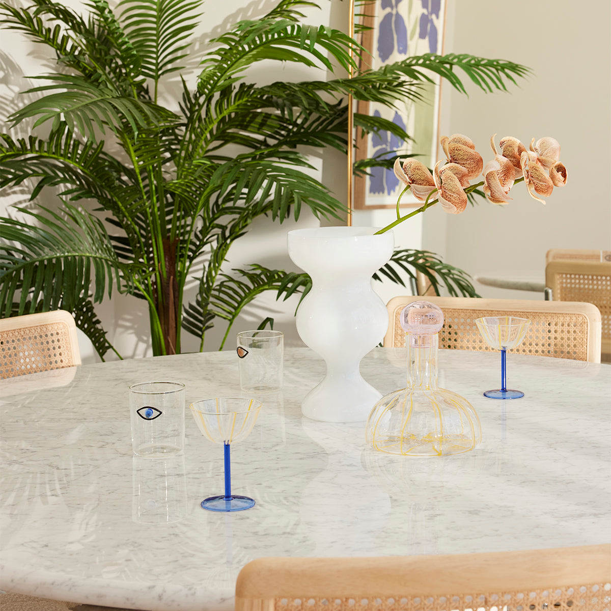 Cosmos Marble Dining Table