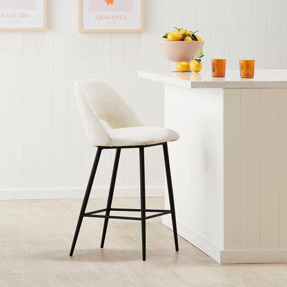 Belmont Fabric Bar Stool