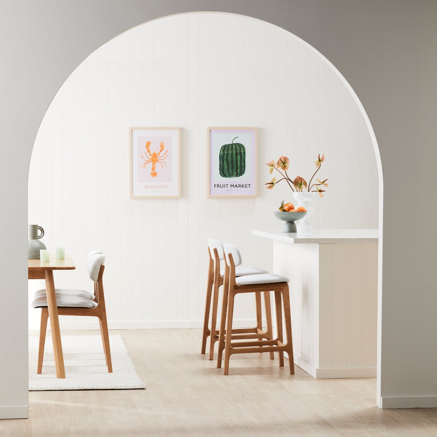 Alaska Fabric Dining Chair