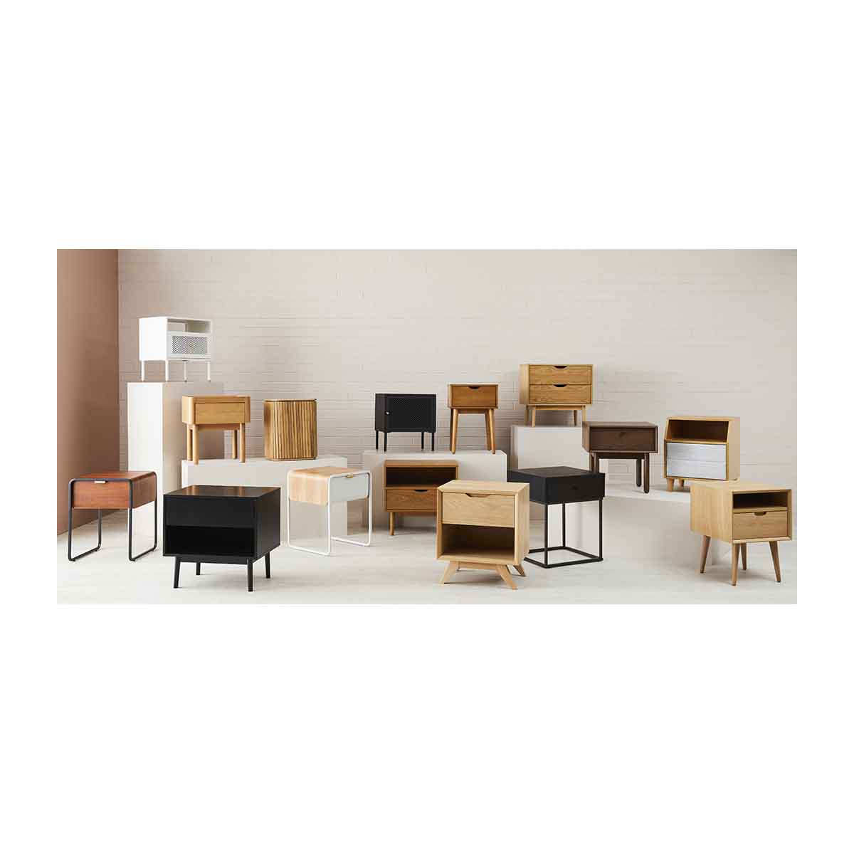 Jude 1 Drawer Bedside Table