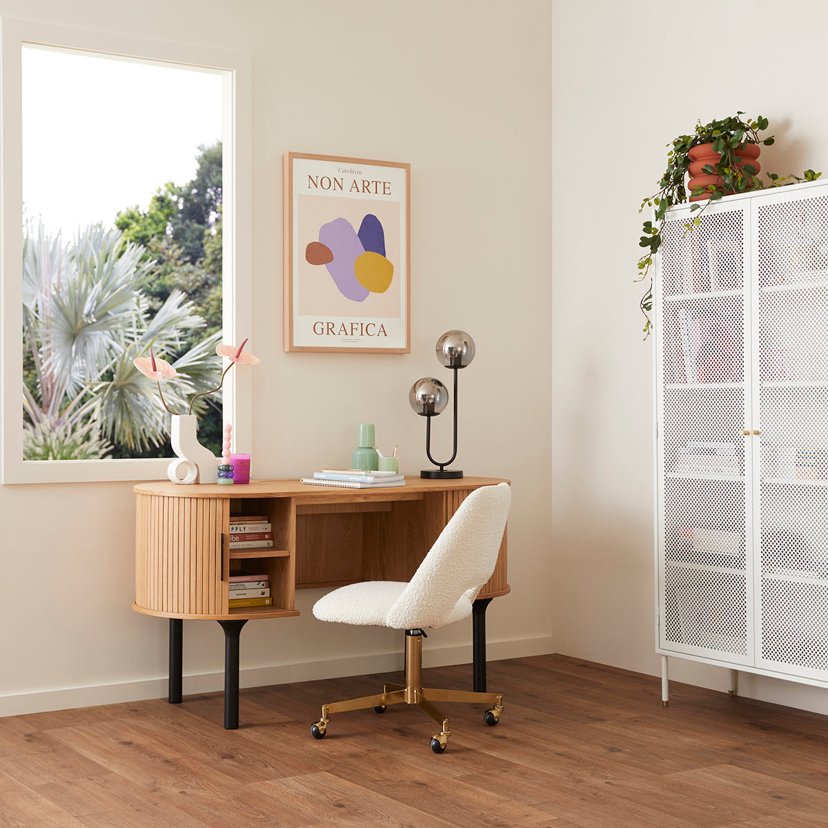 Belmont Boucle Office Chair