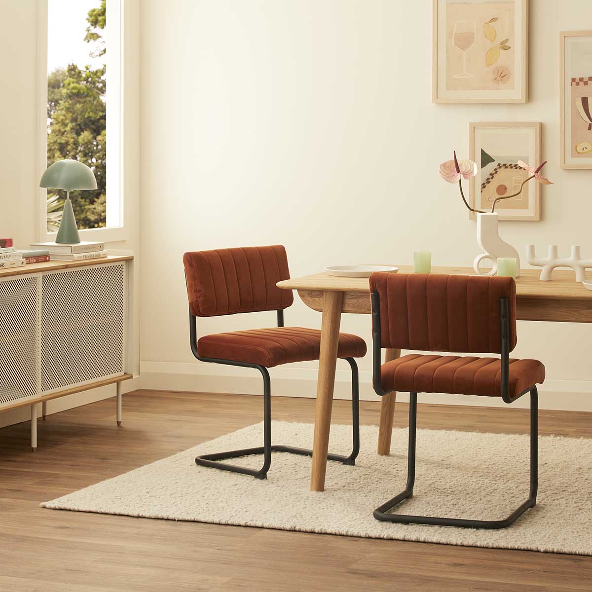Blake Velvet Dining Chair