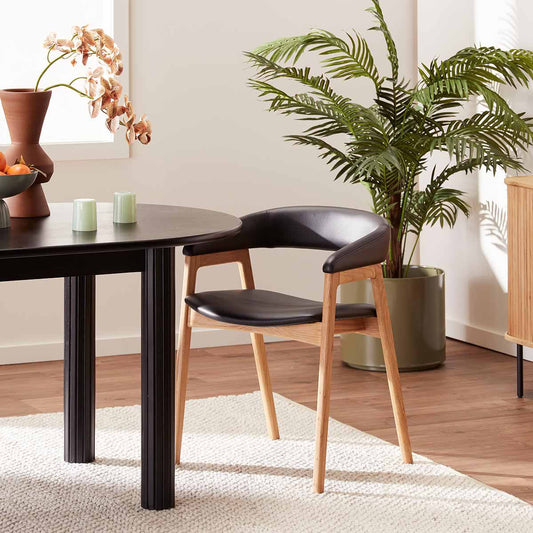 Concorde Leather Dining Arm Chair