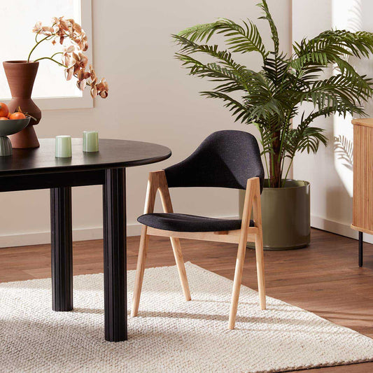 Sergio Fabric Dining Chair