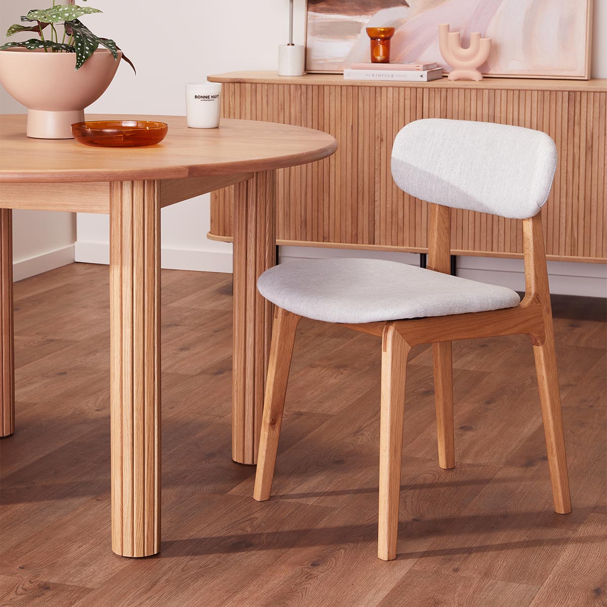 Alaska Fabric Dining Chair