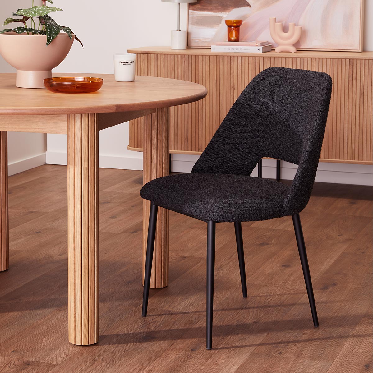 Belmont Boucle Dining Chair