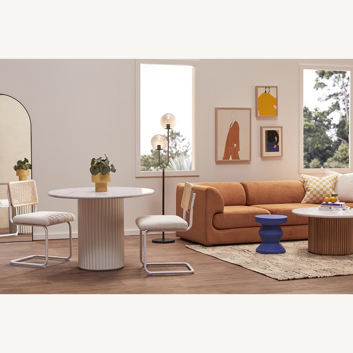 Cosmos Marble Dining Table