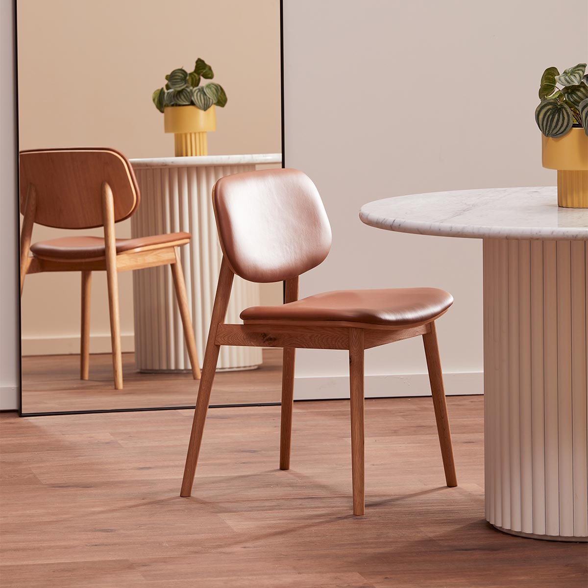 Lando Leather Dining Chair