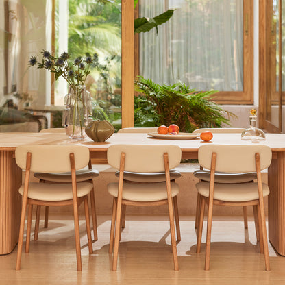 Alaska Leather Dining Chair