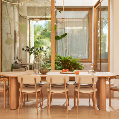 Noir Oval Dining Table (280cm)