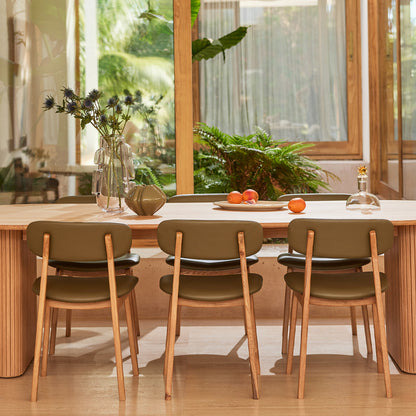 Alaska Leather Dining Chair