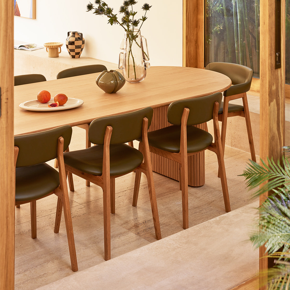 Noir Oval Dining Table (280cm)