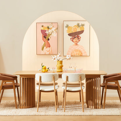 Mercado Del Sol Portrait Art Print