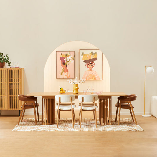 Casablanca Timber Extendable Dining Table