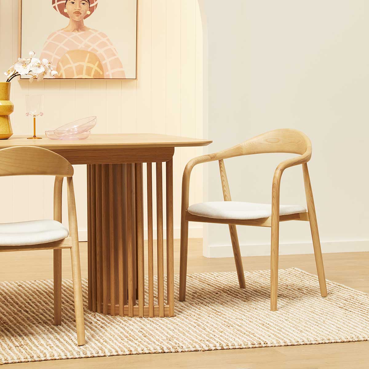 Noris Fabric Dining Chair