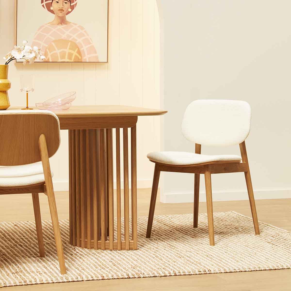 Lando Fabric Dining Chair