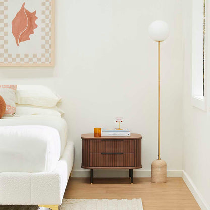 Rio Bedside Table (2 Drawer)