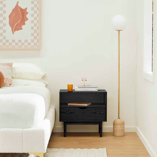 Luna Open Bedside Table