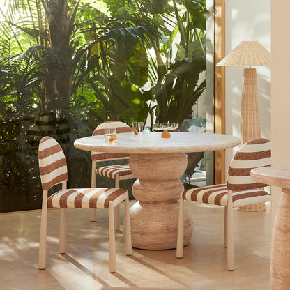 Valentina Stripe Dining Chair