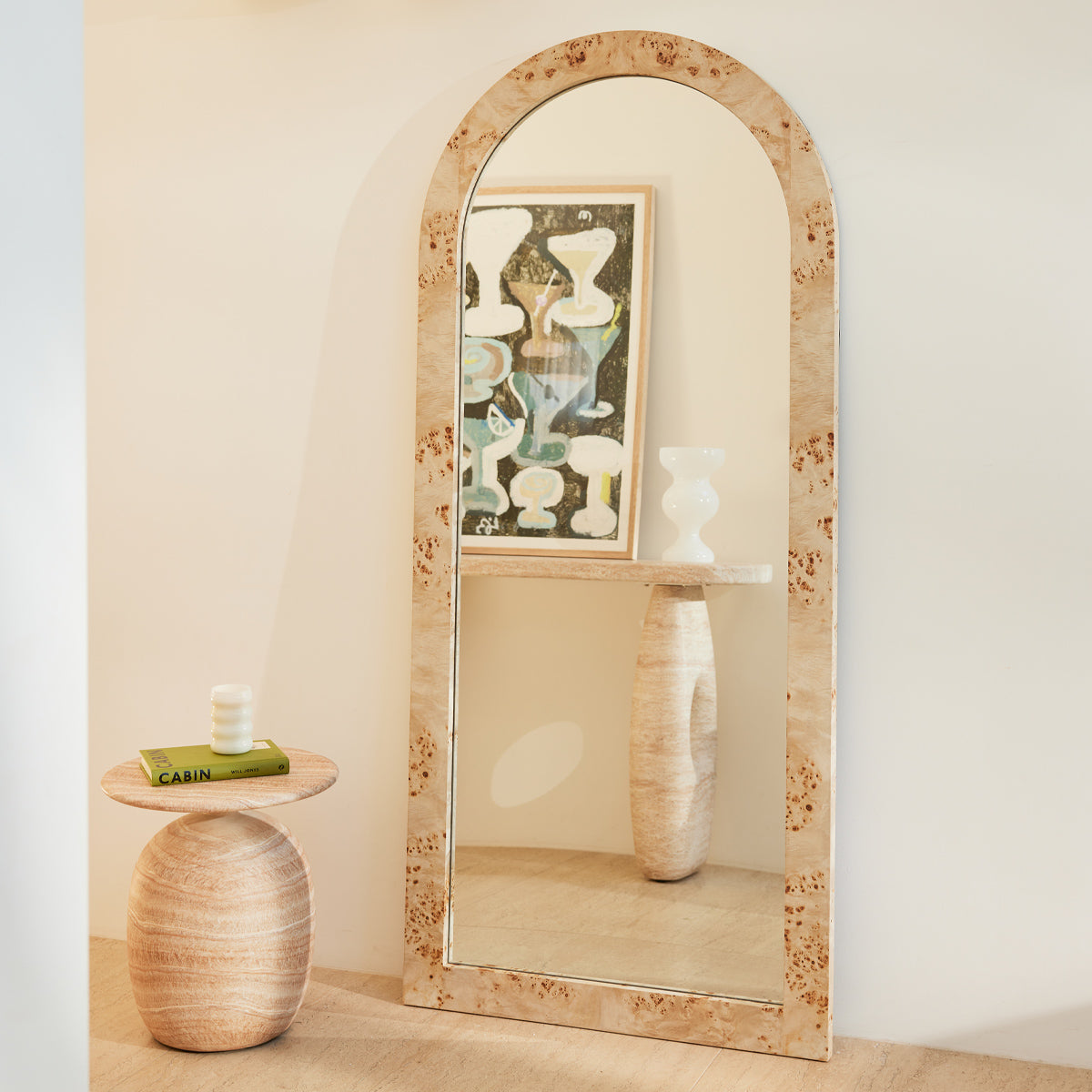 Lucia Arch Floor Mirror