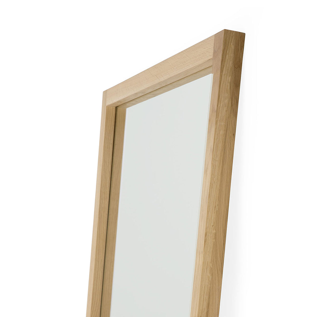 Light Frame Floor Mirror