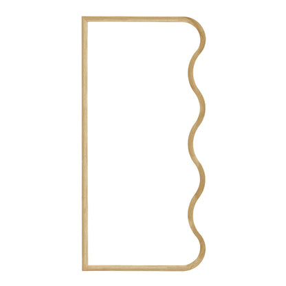 Vittoria Oak Floor Mirror (80 x 170cm)