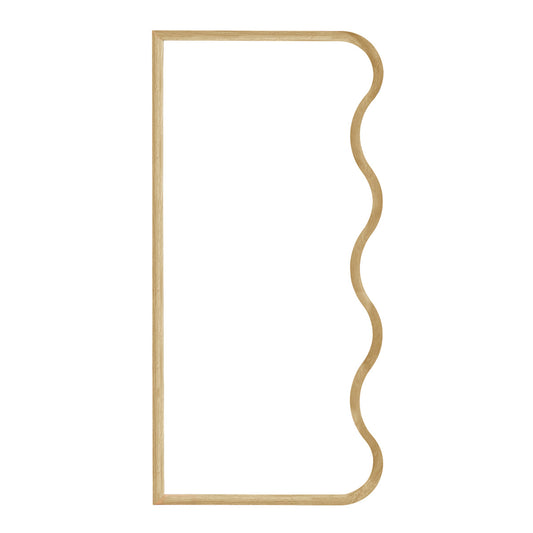 Vittoria Oak Floor Mirror (80 x 170cm)