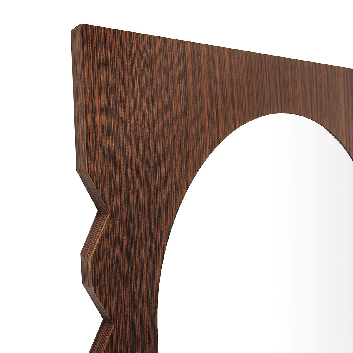 Azzurra Walnut Floor Mirror