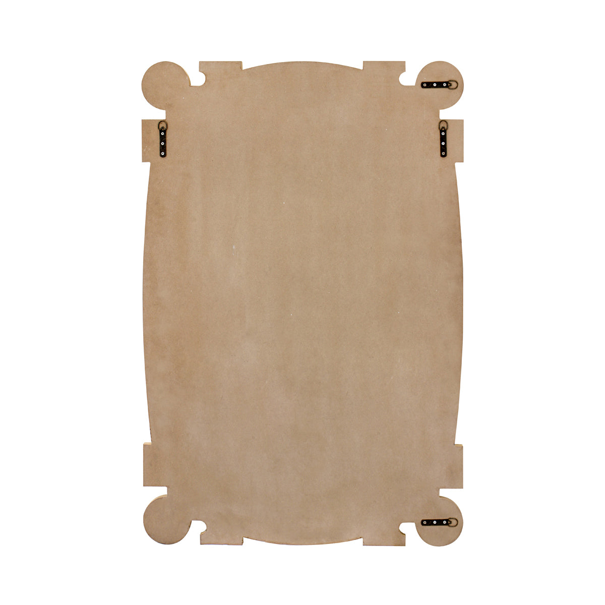 Nikita Textured Oak Wall Mirror