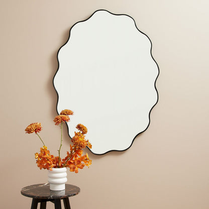 Artemis Oval Mirror (Black)