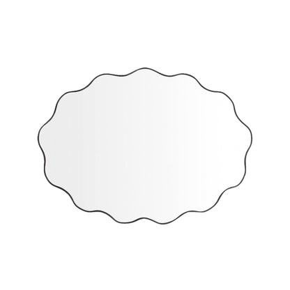 Artemis Oval Mirror (Black)