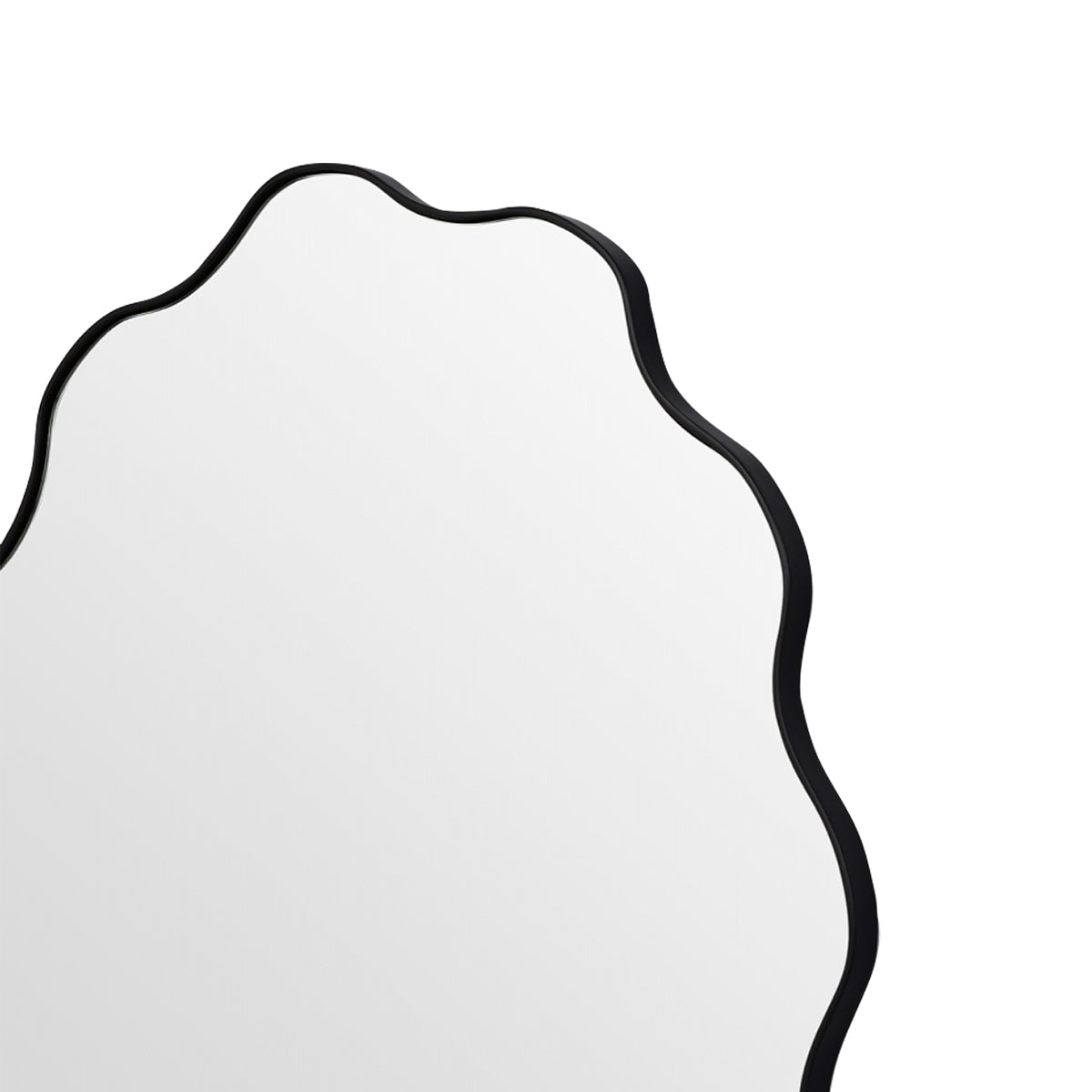 Artemis Oval Mirror (Black)