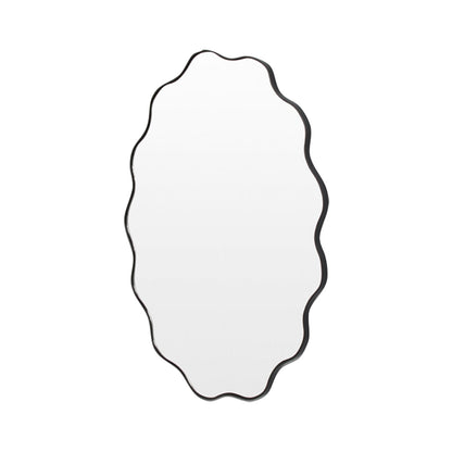 Artemis Oval Mirror (Black)