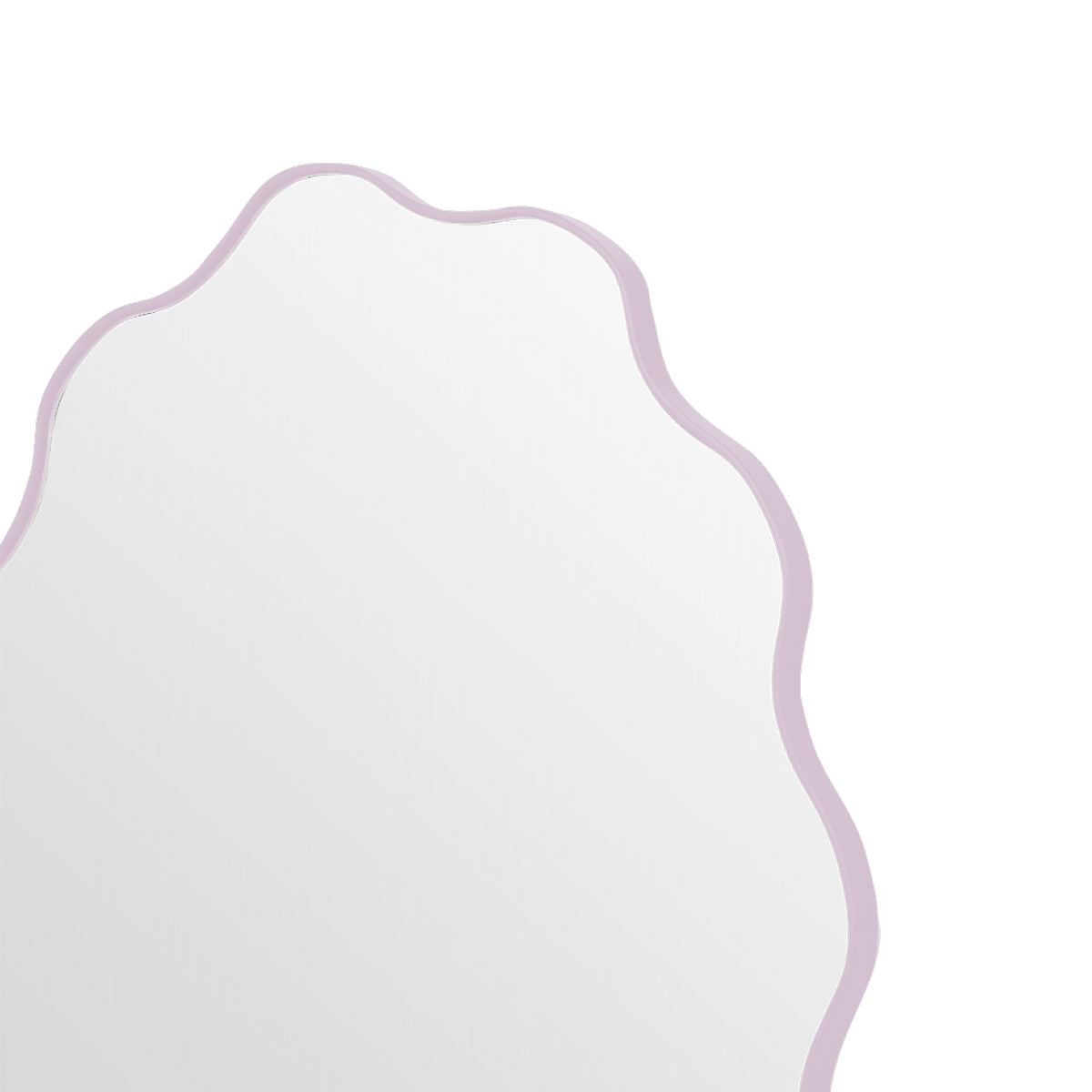 Artemis Oval Mirror (Lilac)