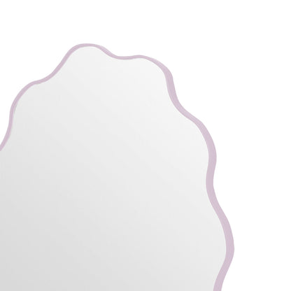 Artemis Oval Mirror (Lilac)