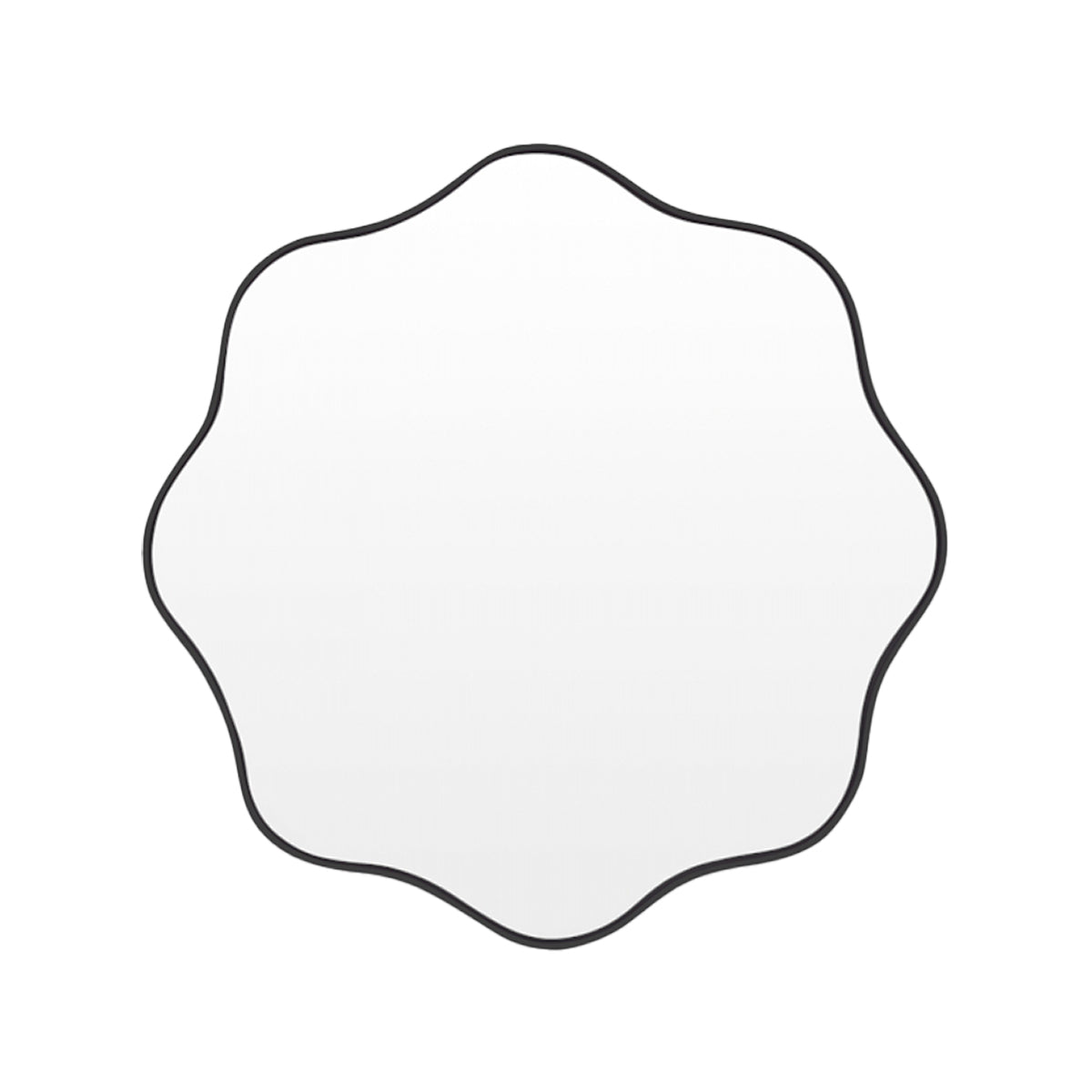 Artemis Round Mirror (Black)