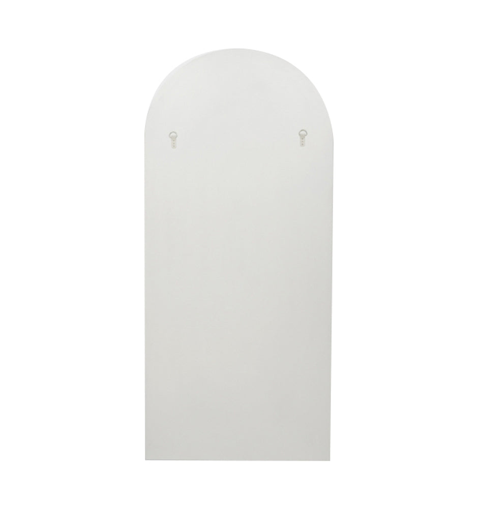 Bjorn Arch Floor Mirror (Silver)