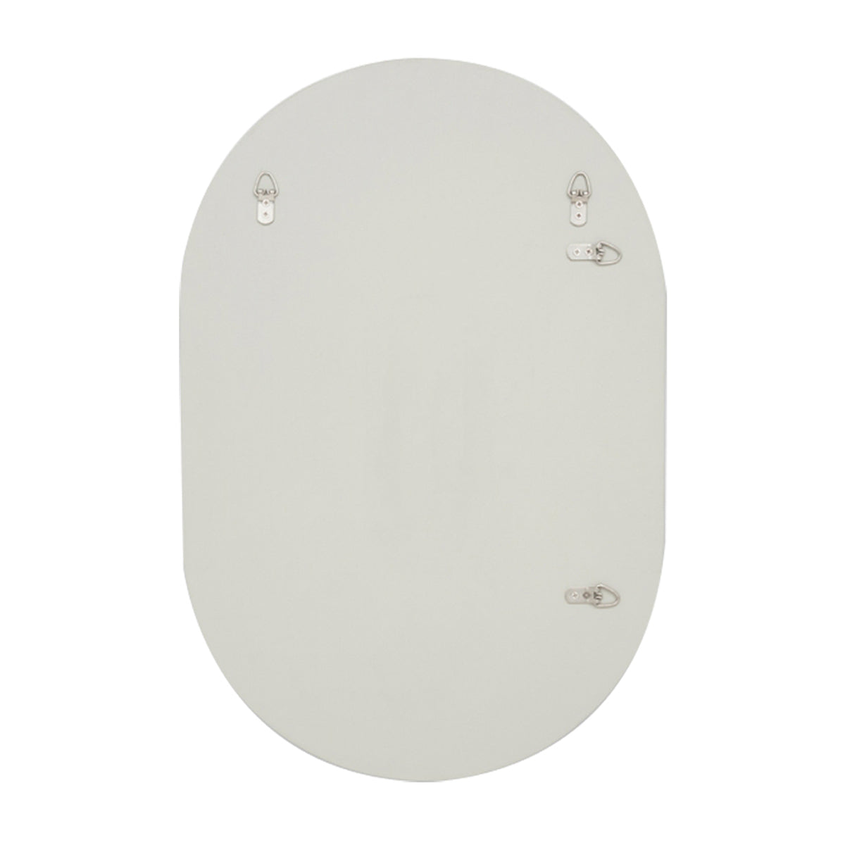 Bjorn Oval Mirror (Dove)
