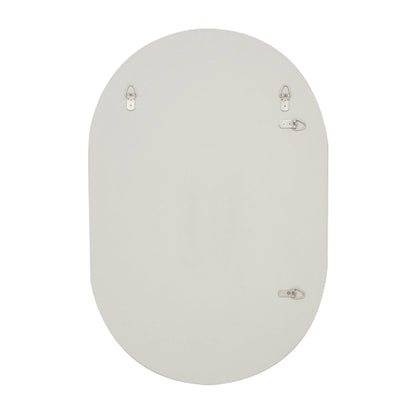 Bjorn Oval Mirror (Dove)